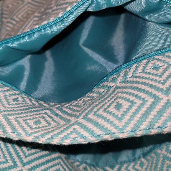 Thirty One Crossbody Purse Handbag Boho Colorful Spring - Picture 8 of 8